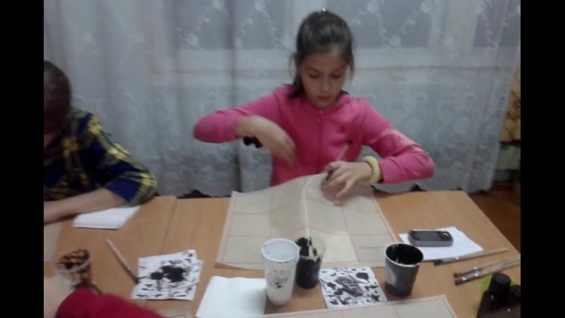 Первые уроки китайской каллиграфии у джуниоров погружение в факеле