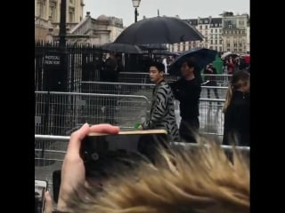 180304 minho на ‘givenchy spring 2018 couture collection’ paris fashion week