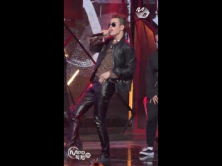 161103 m!countdown block b bastarz "make it rain" (p o fancam)