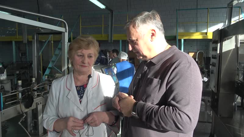 Фрагмент будущего ролика "экскурсия на завод водки"