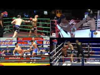 Дикие тайские будни max muay thai, rajadamnern, oneparunchai, kiatpet super fight