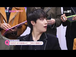 [200219] sbs «the show» behind