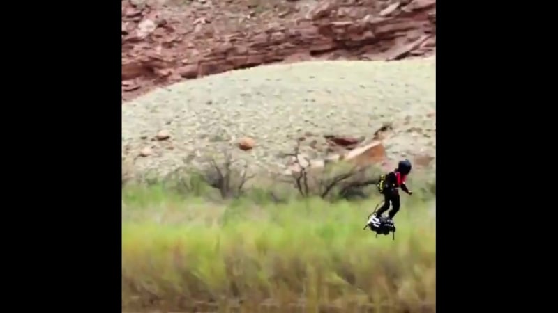 Flyboardair реактивный летающий борт