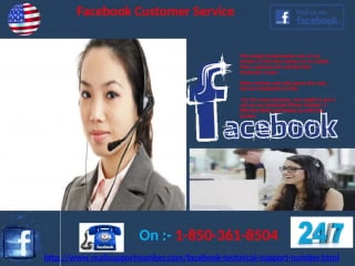 Most efficacious way to employ the best facebook customer service 1 850 361 8504