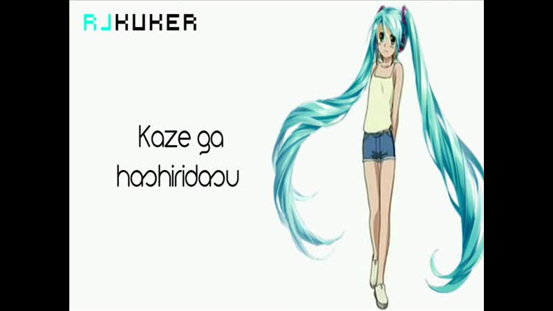 Хацуне мику поет опенинг из боку но пико