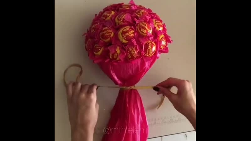 Топиарии с конфетами