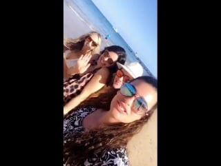 Lea in hawaii with sarah potempa and friends via lea’s snapchat (february 22, 2017)
