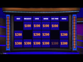 Jeopardy game