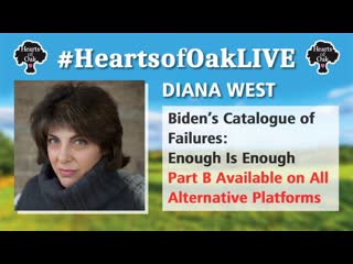Diana west biden's catalogue of failures enough is enough