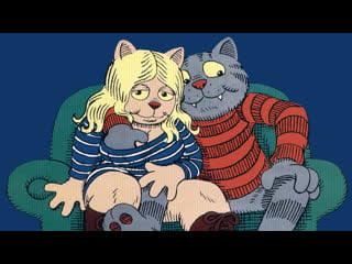 Приключения кота фрица (1972) / fritz the cat (1972) | retro girl 18+