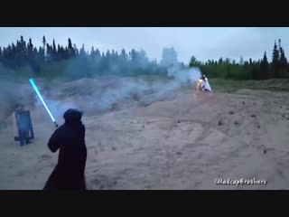Hmb as i deflect these fireworks with my lightsaber