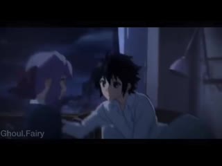 「owari no seraph」 yuuichirou amane & shinoa hiiragi