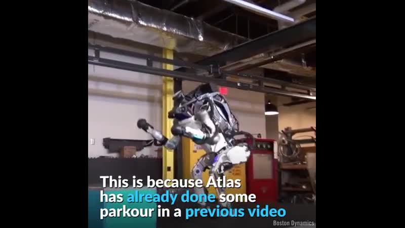 Boston dynamics is back with another video of atlas doing parkour like a pro