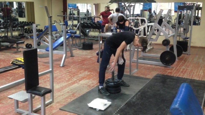 Evgeniy dvorskiy (14y o 66kg b w) 79,9kg on fbbc 2v bar