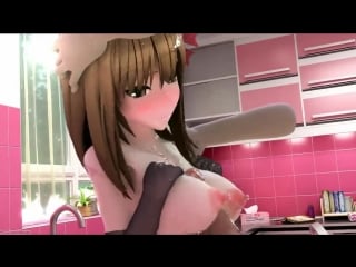 Rio's kitchen | кухня рио {порно,хентай,hentai,porno,big tits,footjob,oral sex,anal sex}