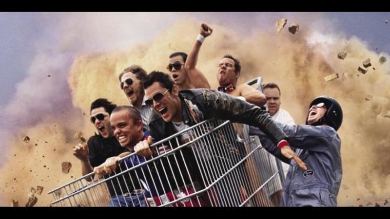 Чудаки jackass the movie 1,2,3,4