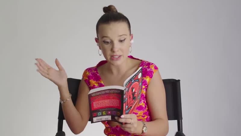 Milli bobby brown read enola holmes