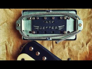 Defter humbucker pickups