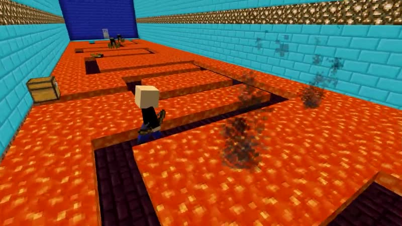 Про и нуб затролили друг друга ловушками нубиком в майнкрафт! троллинг про в майн! 100% троллинг !