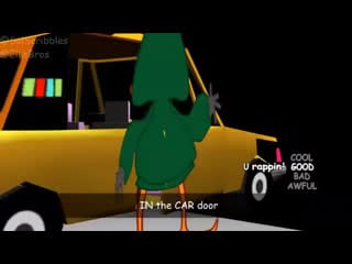 Slammed penile in a car door