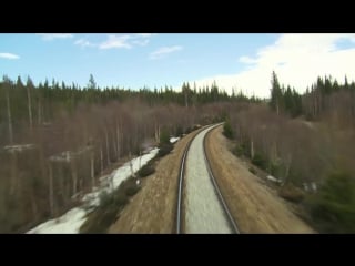 Cab ride on nordland line railway spring 02