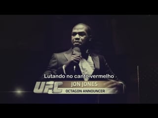 Its time! jon jones encarna bruce buffer em nova campanha do combate