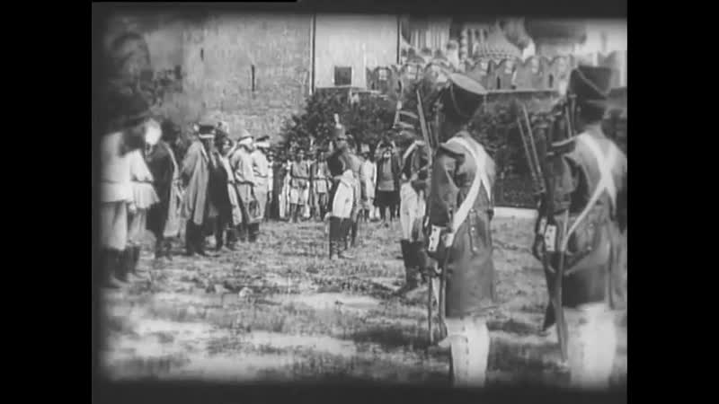 The film is 1812 (released in 1912) french invasion of napoleon in russia, battle of borodino