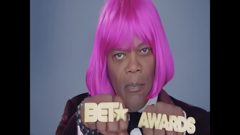 Samuel l jackson =nicki minaj 😛 beez in the trap (ремастер мема)
