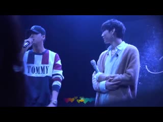 [fancam] 191201 ravi's surprise for leo during my light @ 1st fanmeeting [all of me]