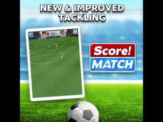 Our new and improved tackling offers even more control over your defence! try it now in the latest scorematch update!