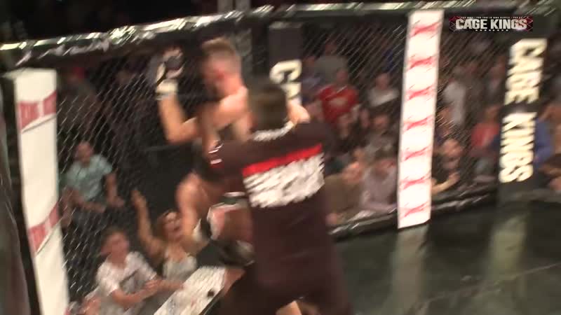 Devastating knockout cage kings dublin cian cowley v aaron brown
