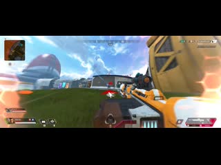 Kraber shot while sliding backwards with bangalore's speed boost