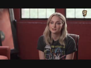 Sophie turner on emilia clarke and star wars britannia awards 2018