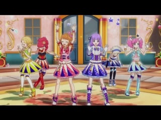Aikatsu 152 luminas, juri, madoka, rin – lovely party collection [rus sub] kaраоке