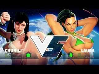 Chun li vs all girls micro bikini sfv