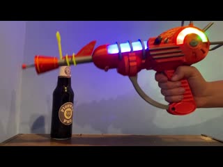My very cool ray gun with lights, sounds and character quotes! (thanks to my brother for making this) ^)