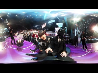 [video] 161210 bts reaction @ 360vr mama 2016 x m2