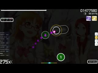 Nobu | aqours kimeta yo hand in hand (tv size) [expert] +hddt 355x