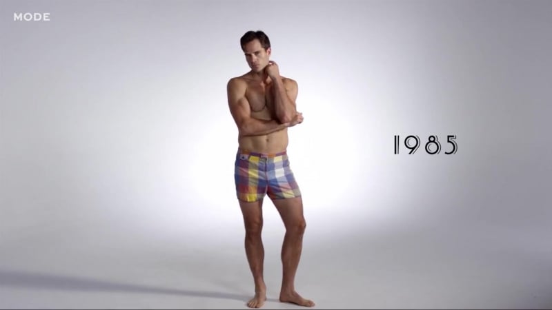 Эволюция мужских плавок за 100 лет (1915 2015) не секс sex, не порно porno