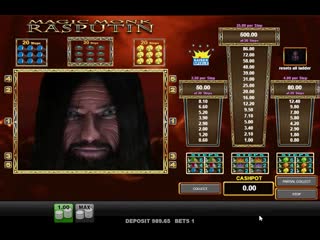 Игровой аппарат magic monk rasputin (merkur)