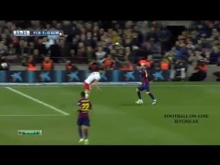 Linel messi amazing goal barcelona vs almeria 4 0 (laliga 2015)