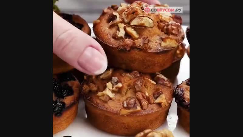 Маффины с бананом