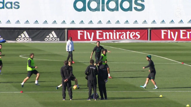 Última sesión antes del derbi (17 11 17)