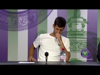 Novak djokovic loses wimbledon break on weird double bounce shot by kyle edmund