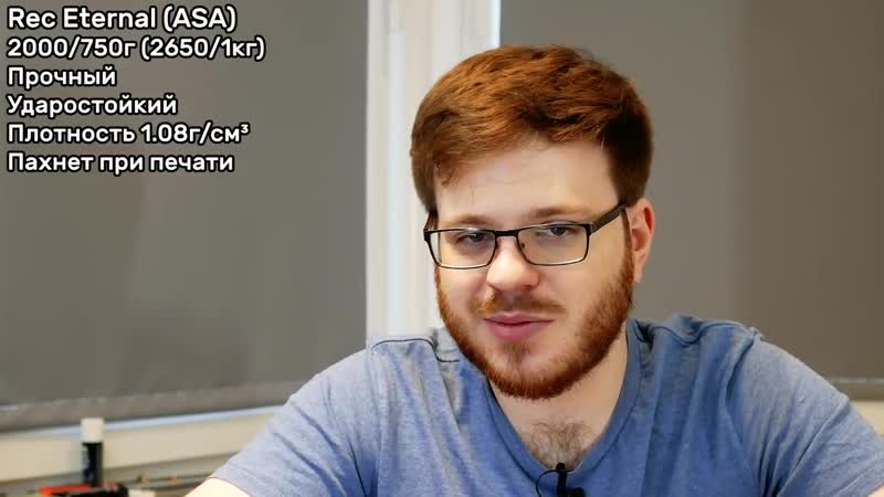 Быстробзор инженерные филаменты (asa, nylon, pc, pp, formax)