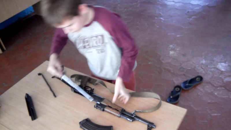 Дитячий військово патріотичний табір "азовець" | збірка розбірка зброї