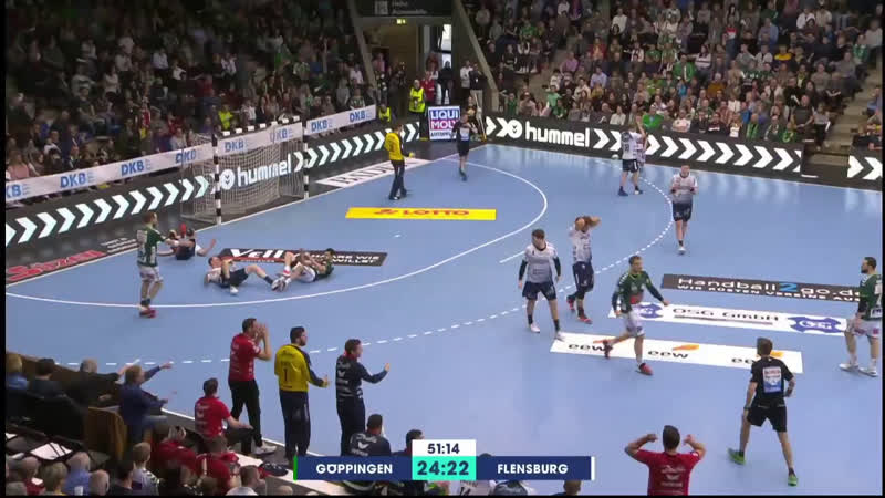 Frisch auf! göppingen sg flensburg handewitt | гандбол немецкая бундеслига