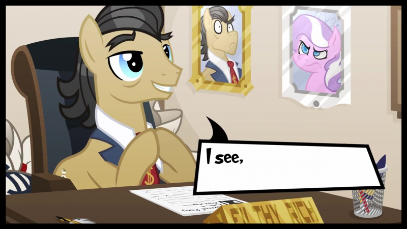 Changeling job interview [mlp motion comic]