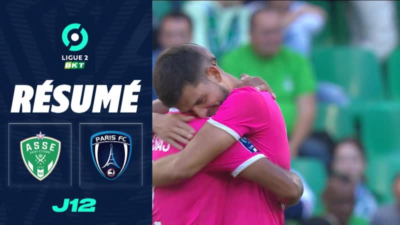 As saint étienne paris fc (0 2) résumé (asse pfc) ⧸ 2022 2023
