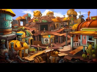 Deponia №1 начало путешествия и встреча с гоал (720p)